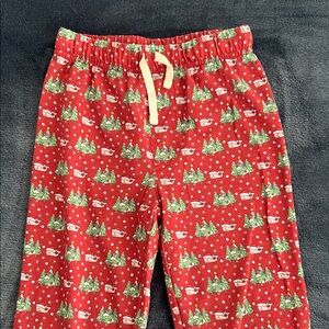 Vineyard Vines Christmas Red and Green Kids knit Pajama Bottoms